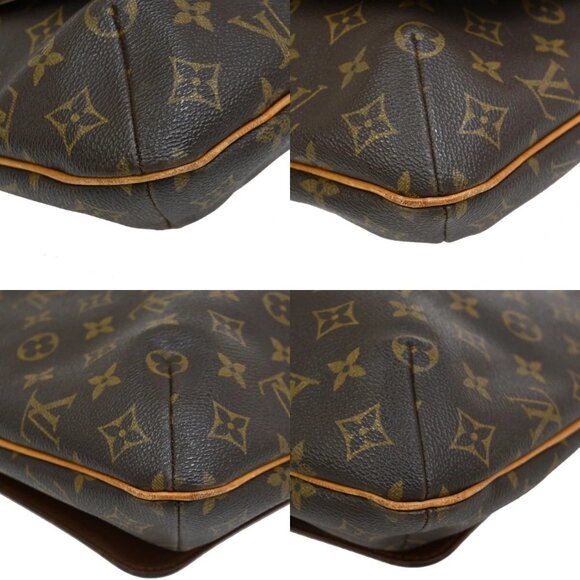 LOUIS VUITTON Musette Shoulder Bag Monogram Leather Brown France M51256 - Picture 7 of 16